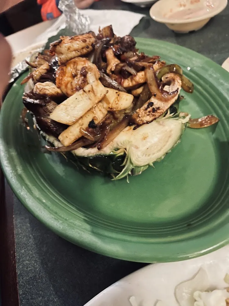 Pineapple Chicken and Shrimp