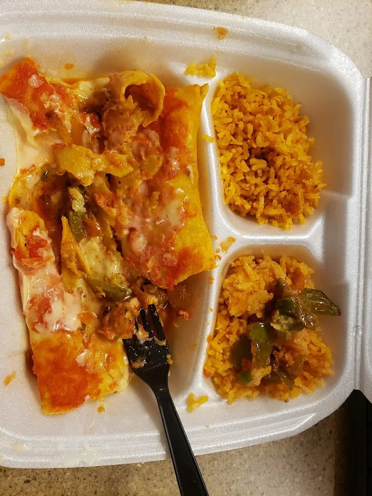 Shrimp Enchiladas