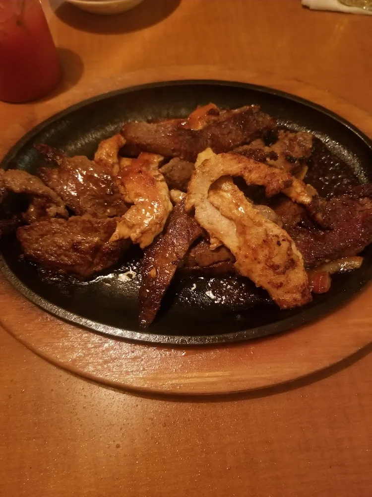 Steak and Chicken Fajitas